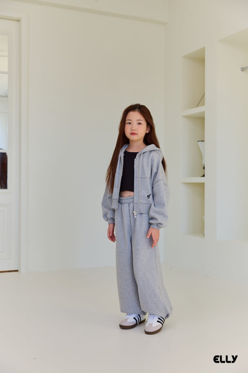 Ellymolly - Korean Children Fashion - #stylishchildhood - Ove Stitch Wide Pants - 3