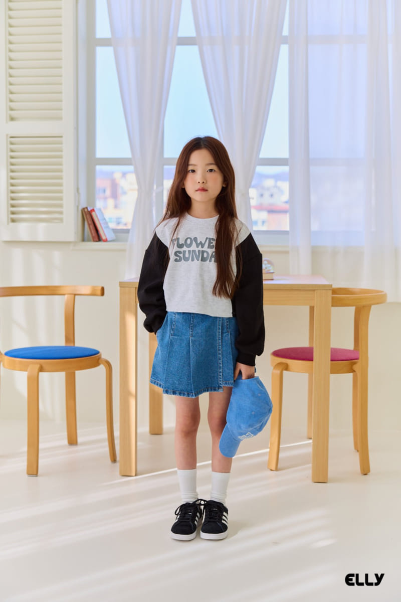 Ellymolly - Korean Children Fashion - #todddlerfashion - Bebe Crop Sweatshirt - 9