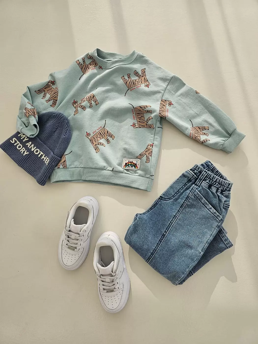 Firstblue - Korean Children Fashion - #toddlerclothing - Animal Paint Sweatshirt - 7