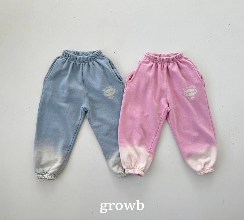 Grow B - Korean Children Fashion - #designkidswear - Beginning Jogger