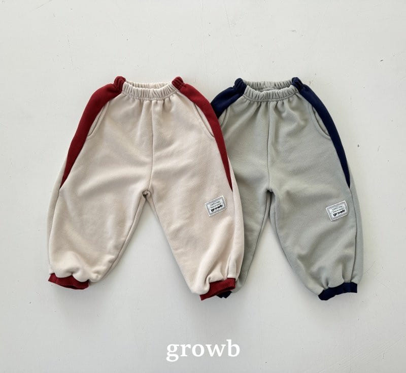 Grow B - Korean Children Fashion - #discoveringself - Point Jogger