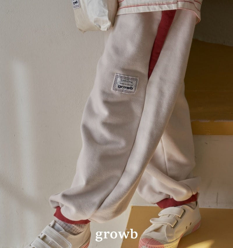 Grow B - Korean Children Fashion - #magicofchildhood - Point Jogger - 8