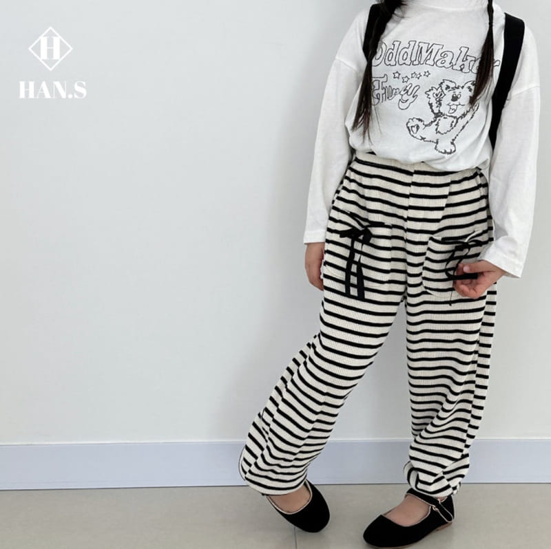 Han's - Korean Children Fashion - #Kfashion4kids - Ribbon Pocket Pants - 9