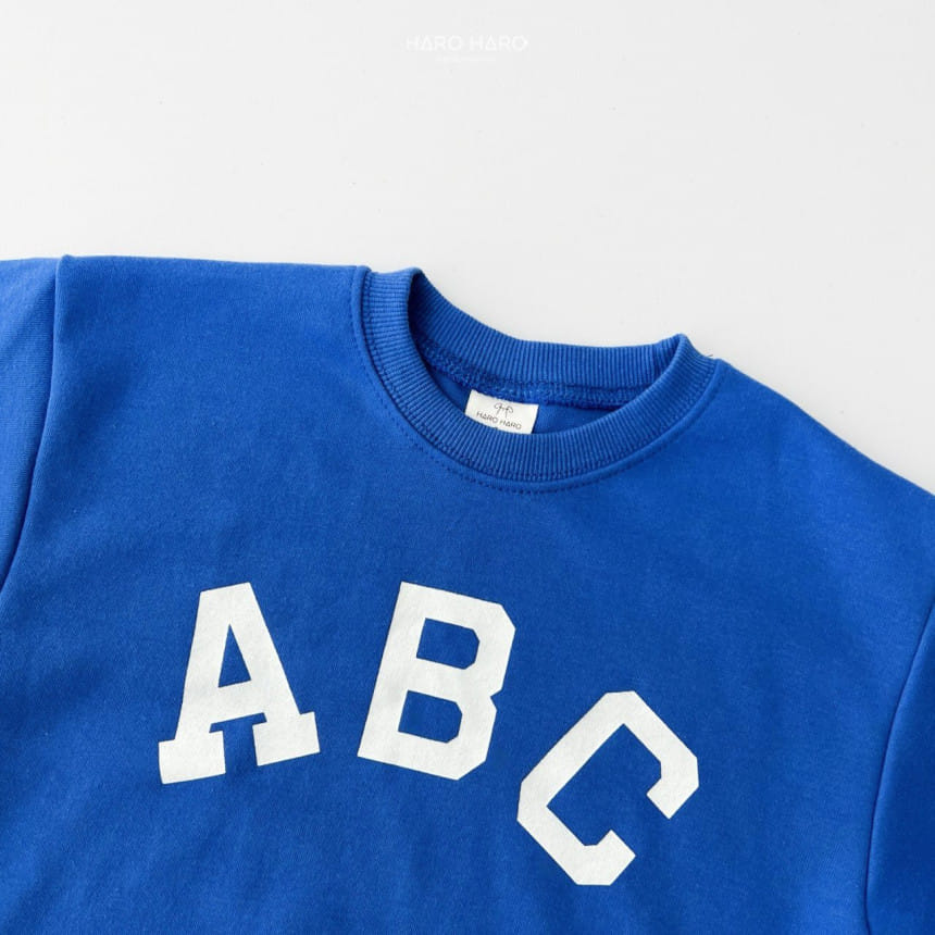 Haro Haro - Korean Children Fashion - #childrensboutique - ABC Sweatshirt - 6