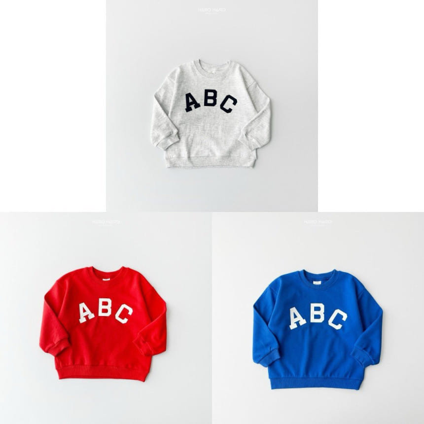 Haro Haro - Korean Children Fashion - #designkidswear - ABC Sweatshirt - 7