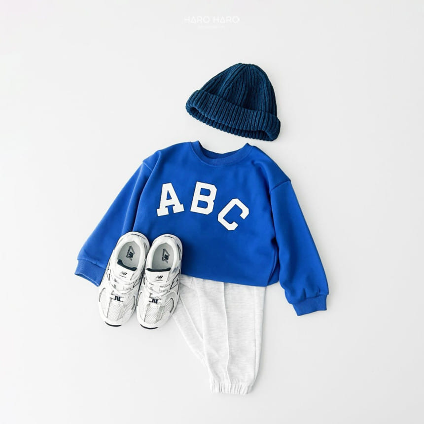 Haro Haro - Korean Children Fashion - #fashionkids - ABC Sweatshirt - 9