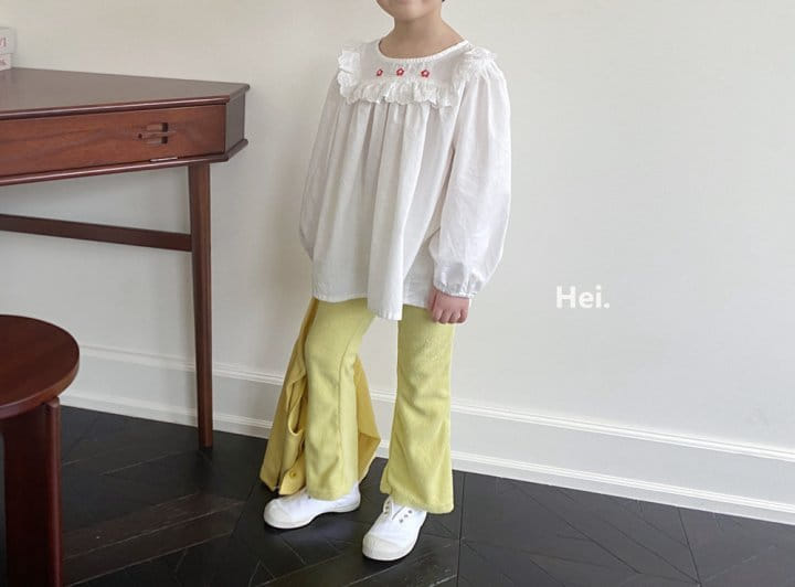 Hei - Korean Children Fashion - #littlefashionista - Terry Boots Cut Pants - 11