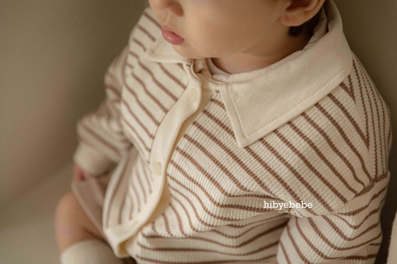 Hi Byebebe - Korean Baby Fashion - #onlinebabyshop - Roy Collar Cardigan - 4