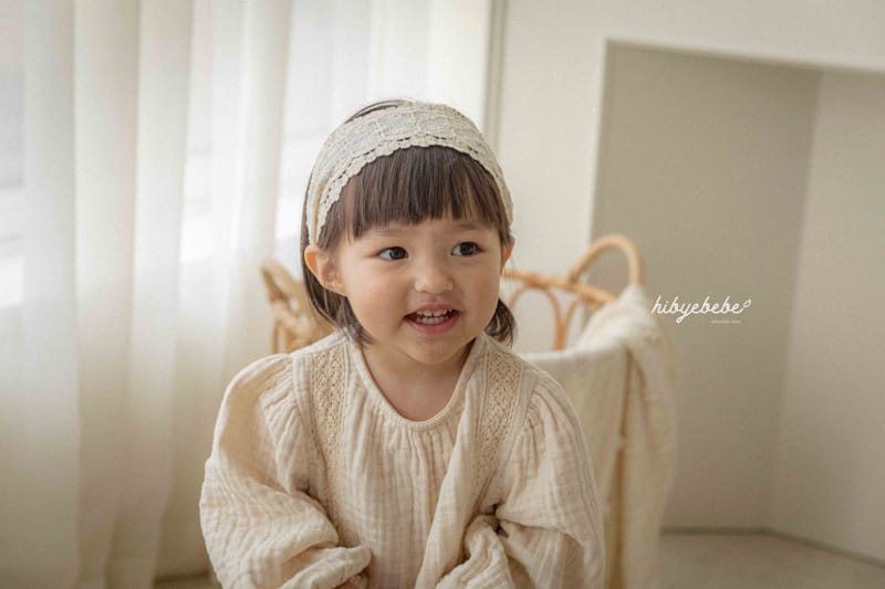 Hi Byebebe - Korean Baby Fashion - #babyboutique - Chou Cream Yoru Top Bottom Set - 2