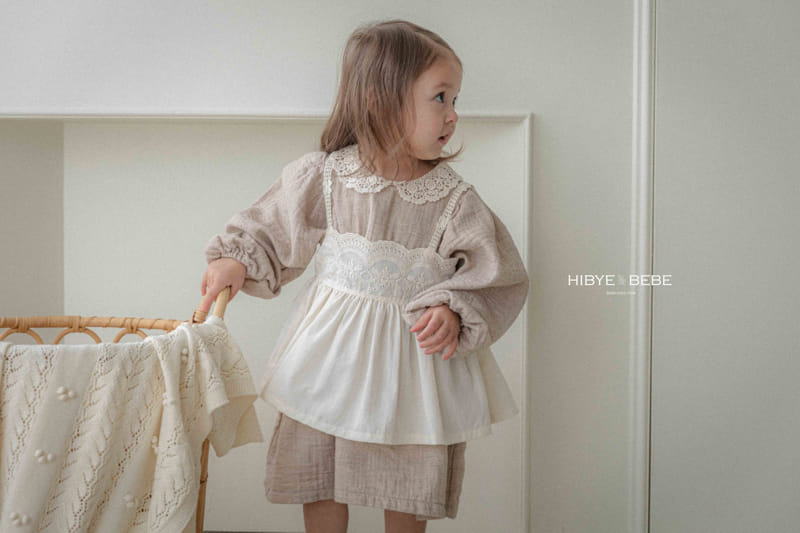 Hi Byebebe - Korean Baby Fashion - #babyboutiqueclothing - Soft Lace One-Piece