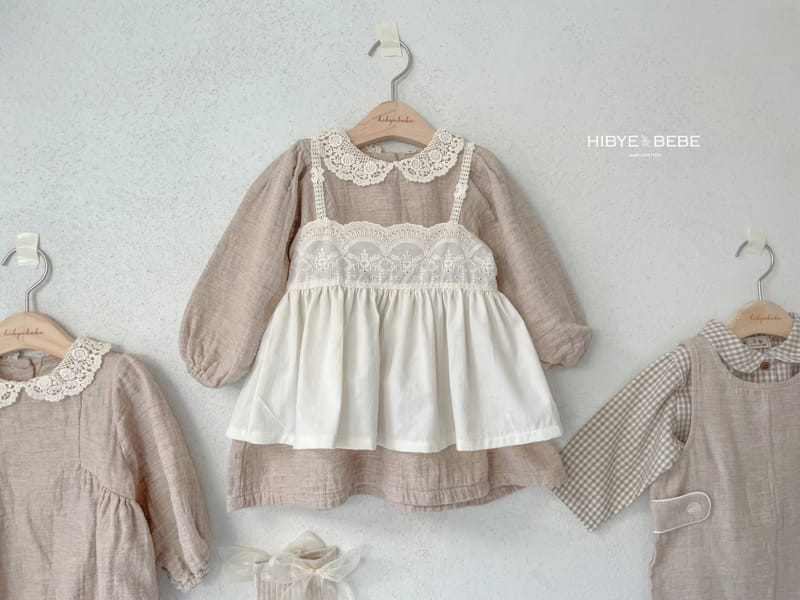 Hi Byebebe - Korean Baby Fashion - #babyclothing - Soft Lace One-Piece - 2