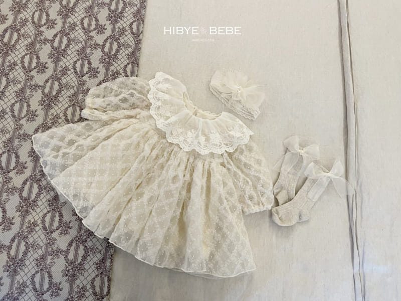 Hi Byebebe - Korean Baby Fashion - #babyfashion - Dia Lace One-Piece - 2