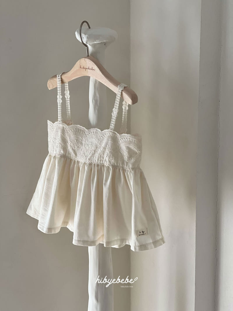 Hi Byebebe - Korean Baby Fashion - #babyfashion - Prin Lace Bustier