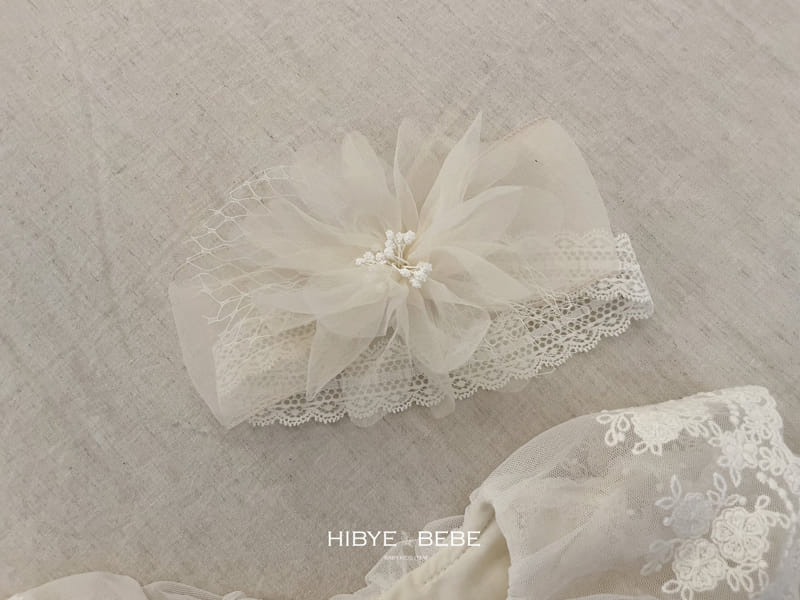 Hi Byebebe - Korean Baby Fashion - #babyfever - Dia Lace Hair Band - 2