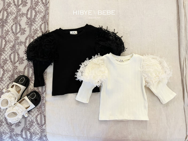 Hi Byebebe - Korean Baby Fashion - #babyfever - Ribbon Puff Tee