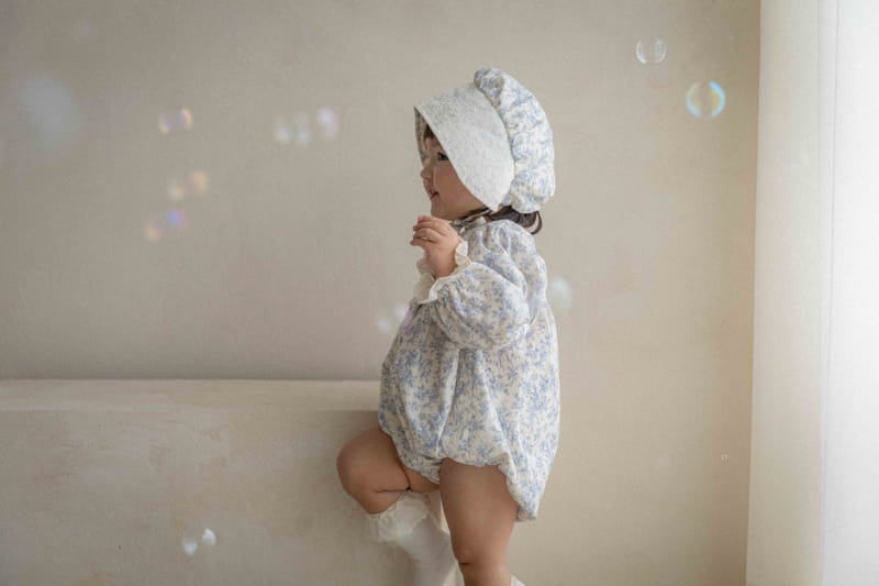 Hi Byebebe - Korean Baby Fashion - #babyfever - Lala Lace Bonnet - 3