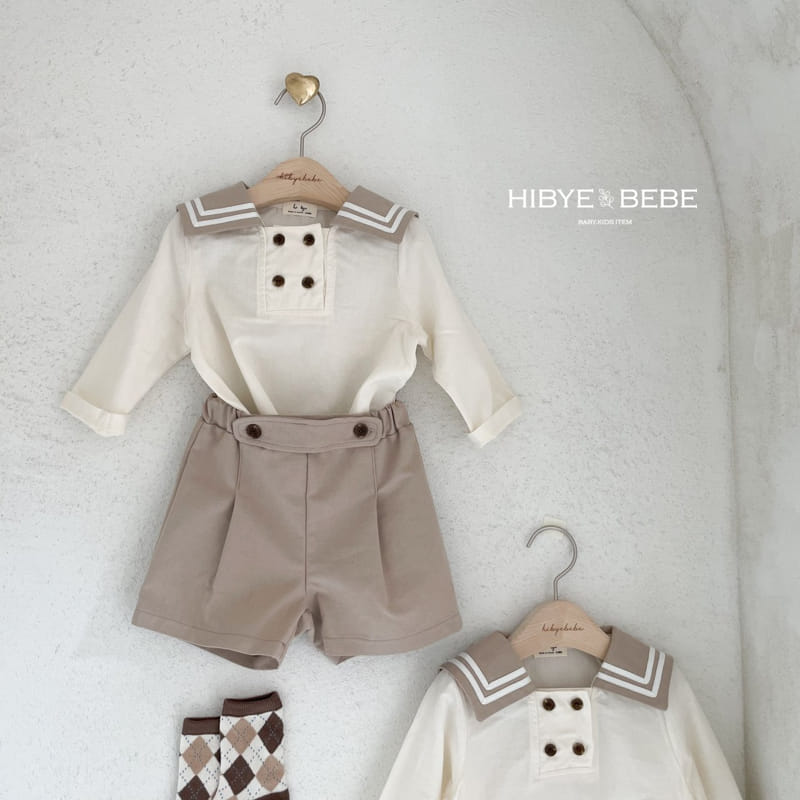 Hi Byebebe - Korean Baby Fashion - #babygirlfashion - Denver Double Button Top Bottom Set - 5