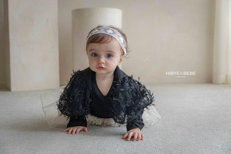 Hi Byebebe - Korean Baby Fashion - #babylifestyle - Ribbon Puff Tee - 3