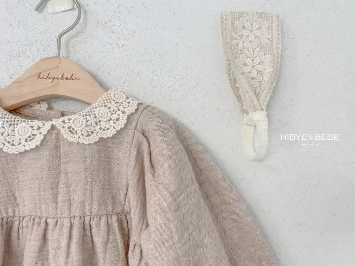 Hi Byebebe - Korean Baby Fashion - #babylifestyle - Soft Lace One-Piece - 6