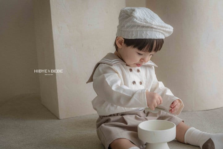 Hi Byebebe - Korean Baby Fashion - #babylifestyle - Denver Double Button Top Bottom Set - 6