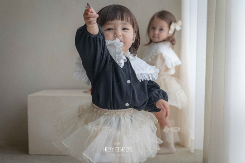 Hi Byebebe - Korean Baby Fashion - #babyoninstagram - Lace Spring Cardigan - 5