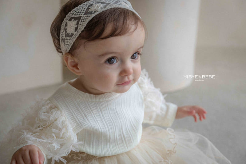 Hi Byebebe - Korean Baby Fashion - #babyootd - Ribbon Puff Tee - 5