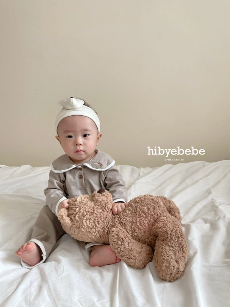 Hi Byebebe - Korean Baby Fashion - #babyoutfit - Modal Pajama Top Bottom Set