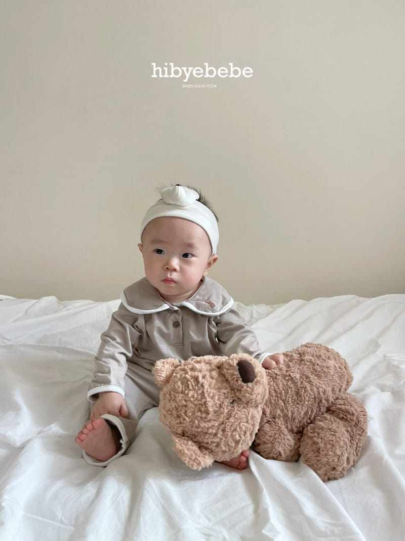 Hi Byebebe - Korean Baby Fashion - #babyoutfit - Modal Pajama Top Bottom Set - 2