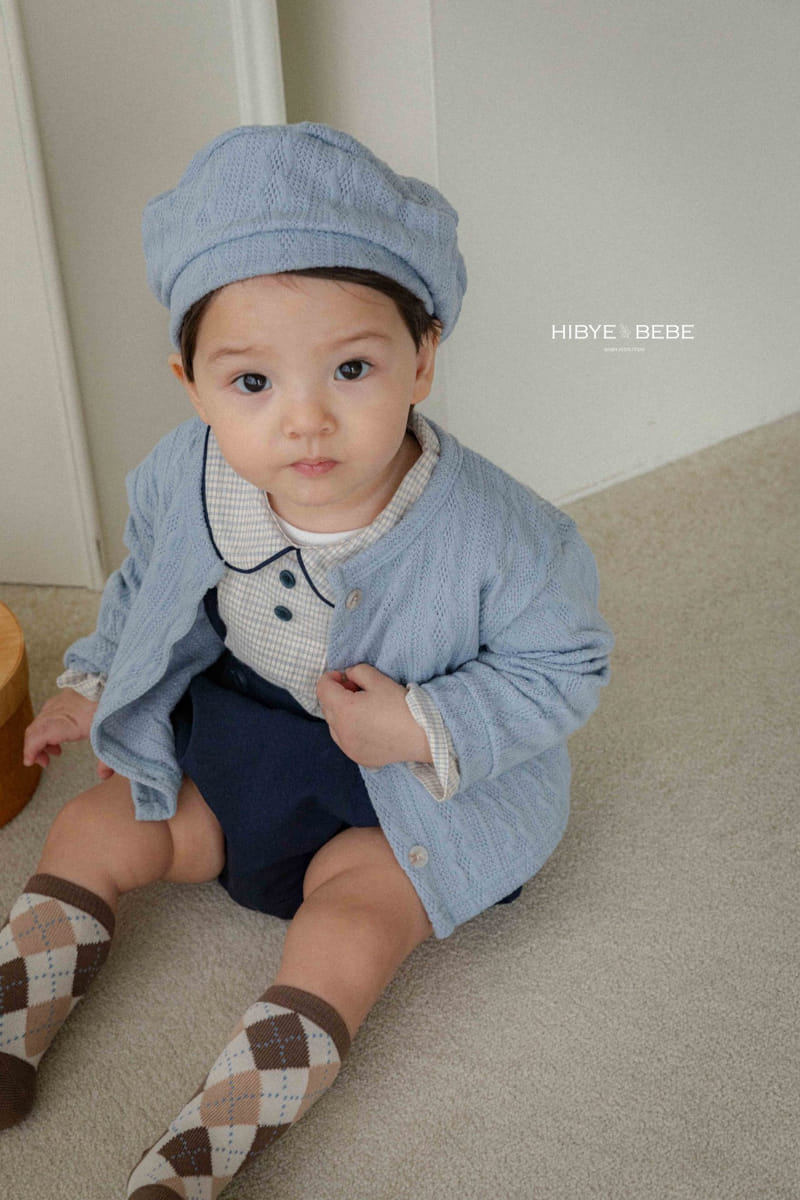 Hi Byebebe - Korean Baby Fashion - #onlinebabyboutique - Cream Soda Knit Beret - 2