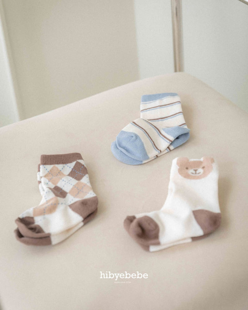 Hi Byebebe - Korean Baby Fashion - #onlinebabyshop - Gentel Jacquard Three Type Set - 2