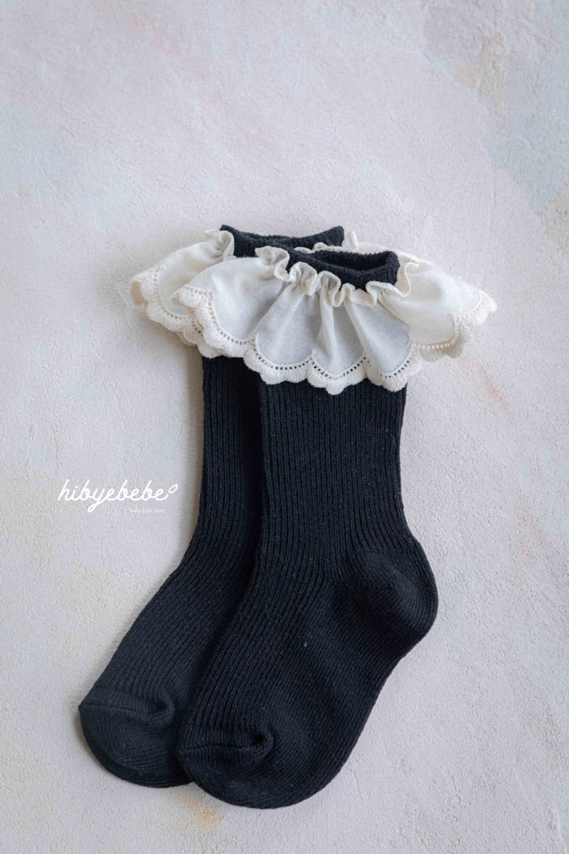 Hi Byebebe - Korean Baby Fashion - #onlinebabyboutique - Melody Lace Socks Three Type Set - 4