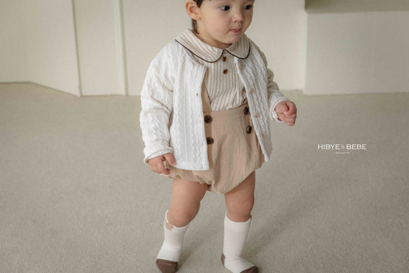 Hi Byebebe - Korean Baby Fashion - #onlinebabyshop - Cream Soda Knit Cardigan - 2