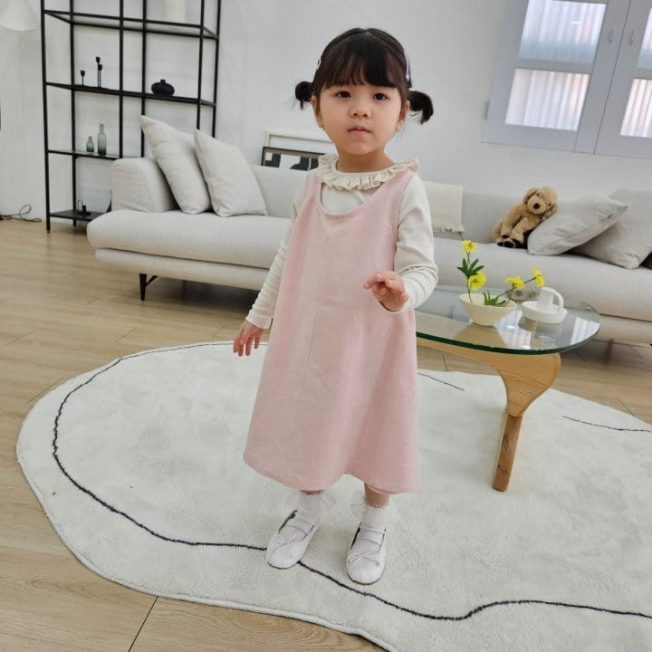 Kalla - Korean Children Fashion - #childofig - Rose Jumpsuit Skirt - 8