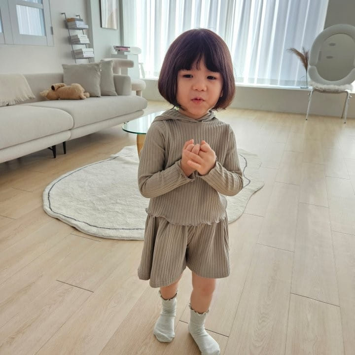 Kalla - Korean Children Fashion - #childofig - Cocoa Top Bottom Set - 2