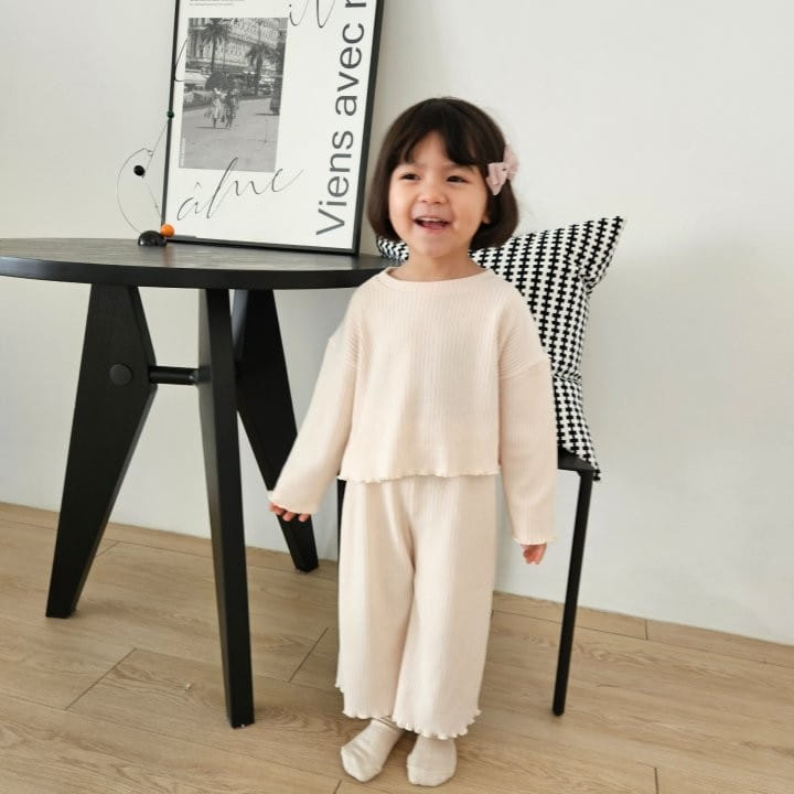 Kalla - Korean Children Fashion - #childrensboutique - Beadle Top Bottom Set - 8