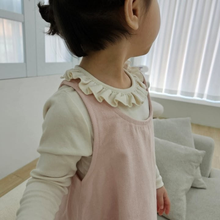 Kalla - Korean Children Fashion - #designkidswear - Rose Jumpsuit Skirt - 10