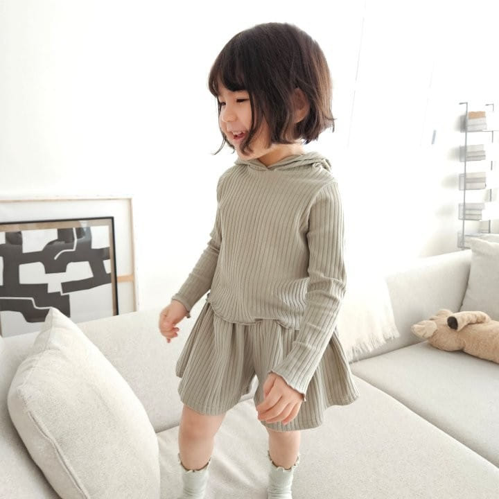 Kalla - Korean Children Fashion - #childrensboutique - Cocoa Top Bottom Set - 4