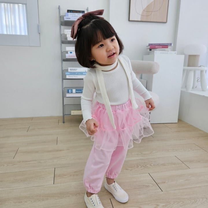 Kalla - Korean Children Fashion - #designkidswear - Chemis Tee + Scarf - 10