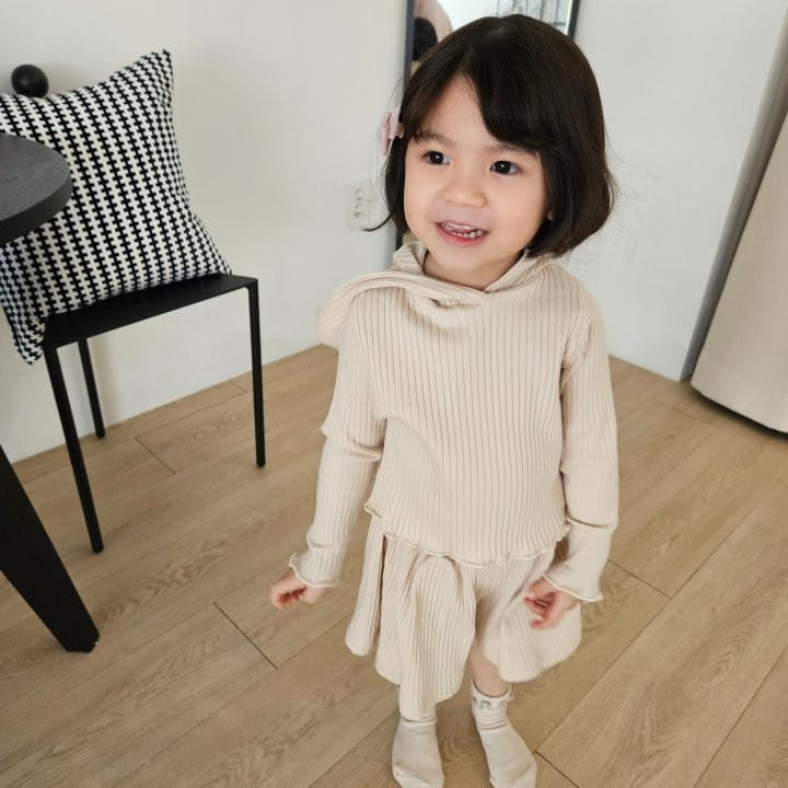 Kalla - Korean Children Fashion - #kidsstore - Cocoa Top Bottom Set - 8