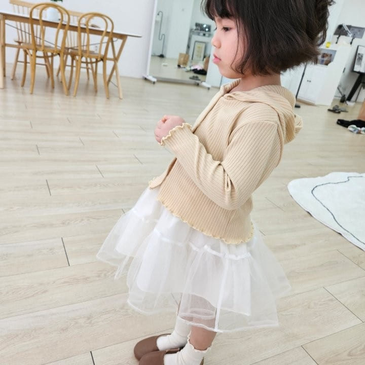 Kalla - Korean Children Fashion - #Kfashion4kids - Vanilla Cardigan - 4