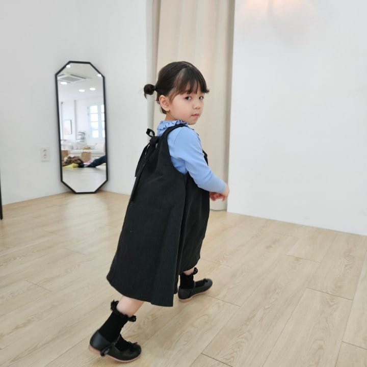 Kalla - Korean Children Fashion - #littlefashionista - Rose Jumpsuit Skirt