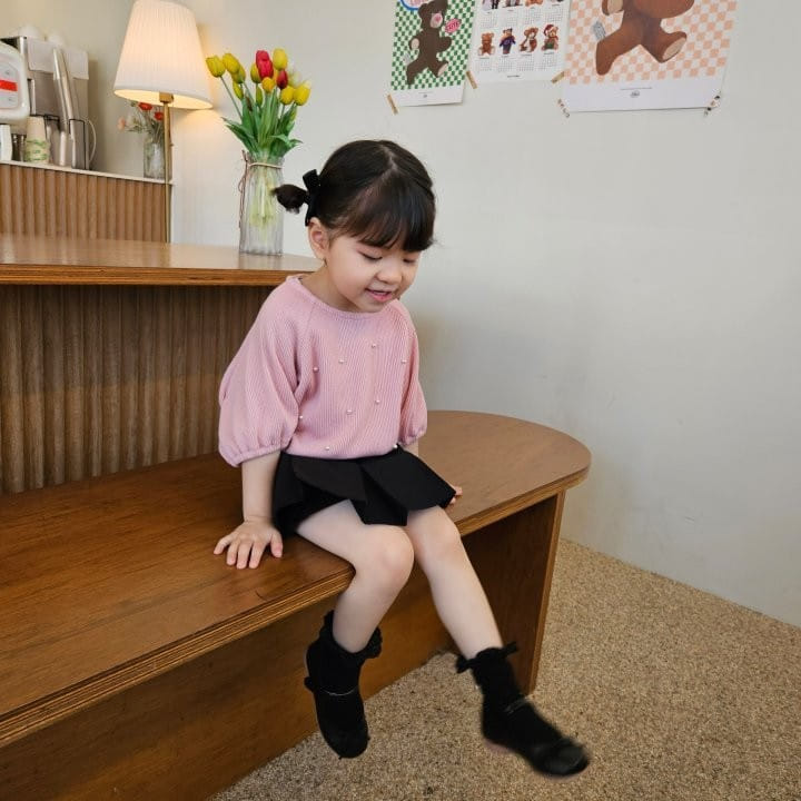 Kalla - Korean Children Fashion - #prettylittlegirls - Baguette Skirt Pants - 9