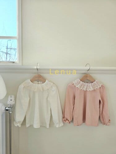 Lenua - Korean Children Fashion - #childrensboutique - Soft Lace Tee - 5