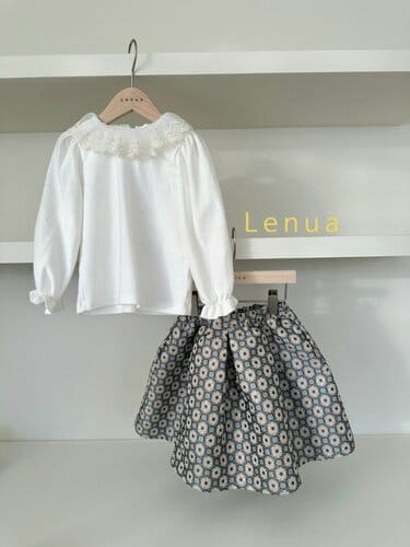 Lenua - Korean Children Fashion - #fashionkids - Soft Lace Tee - 8