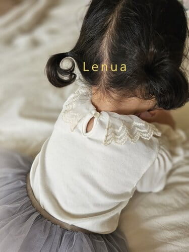 Lenua - Korean Children Fashion - #stylishchildhood - Soft Lace Tee - 3