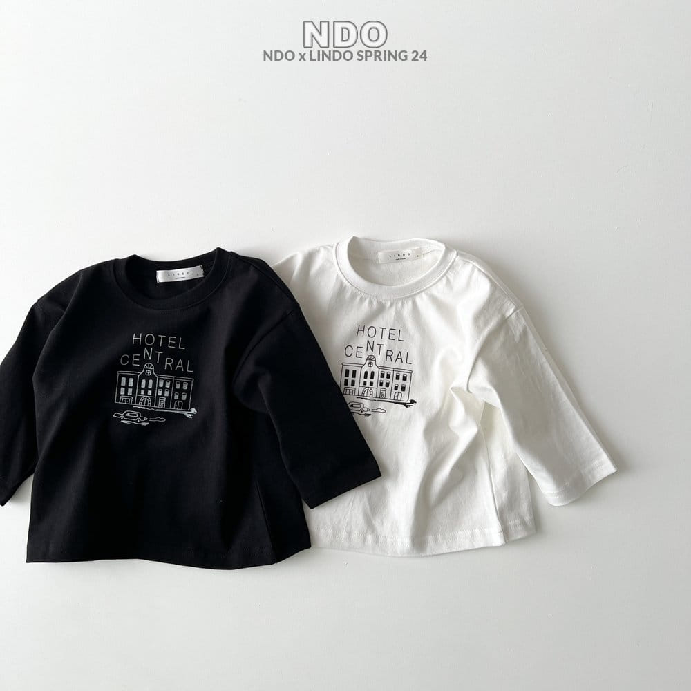 Lindo - Korean Children Fashion - #fashionkids - Hotel Tee - 2