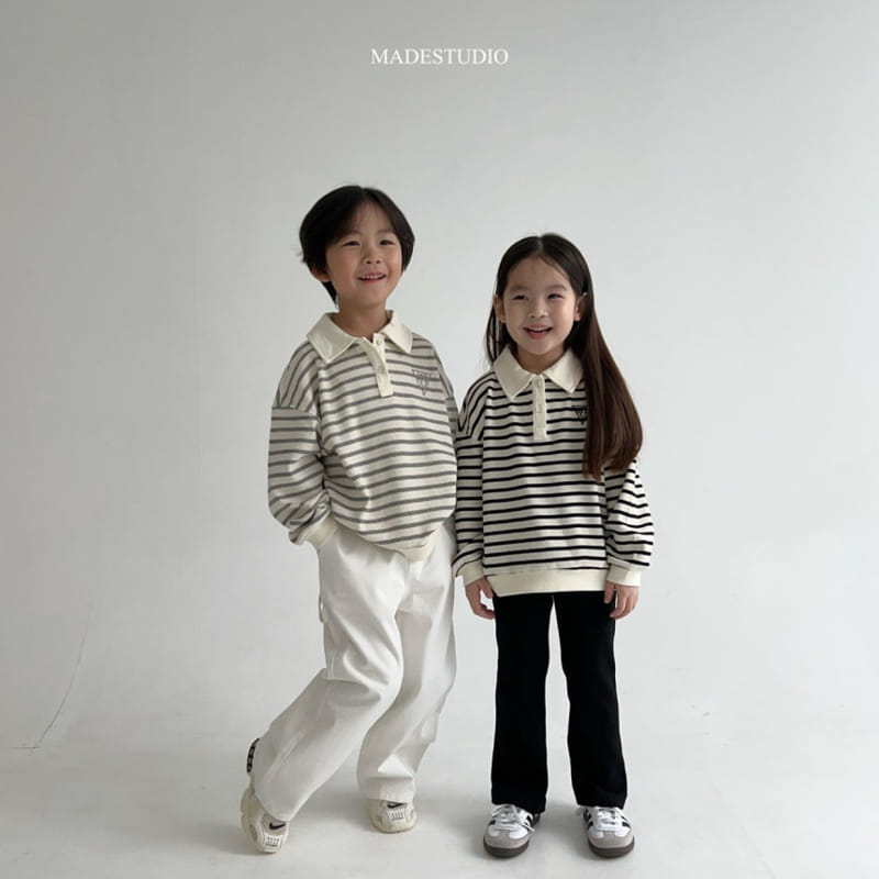 Made Studio - Korean Children Fashion - #Kfashion4kids - ST Collar Tee - 10