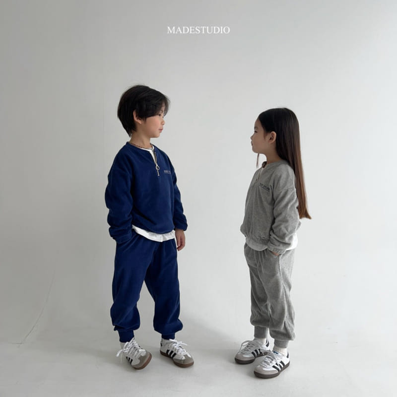 Made Studio - Korean Children Fashion - #stylishchildhood - Terry Pants - 4