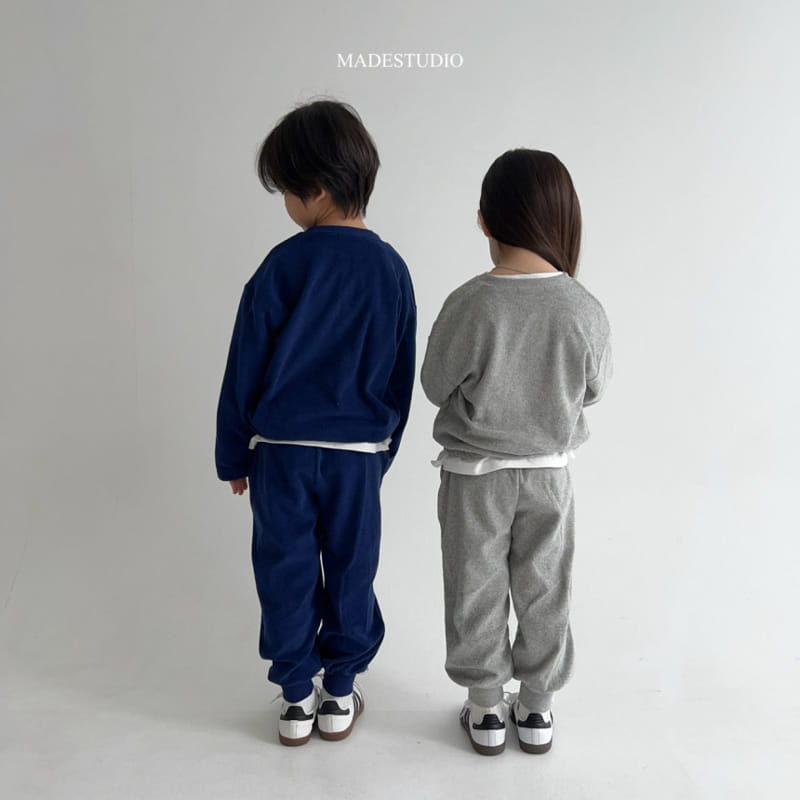 Made Studio - Korean Children Fashion - #childrensboutique - Terry Pants - 5