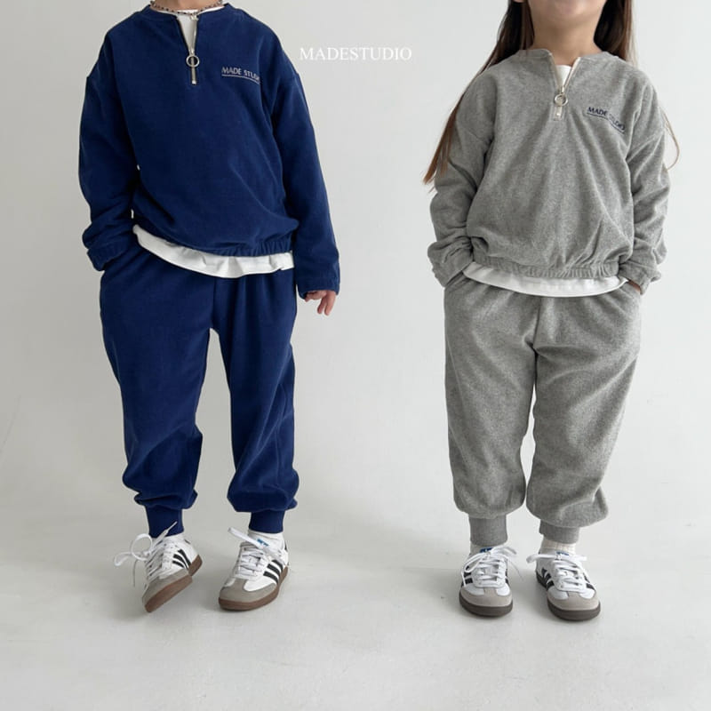 Made Studio - Korean Children Fashion - #designkidswear - Terry Pants - 6